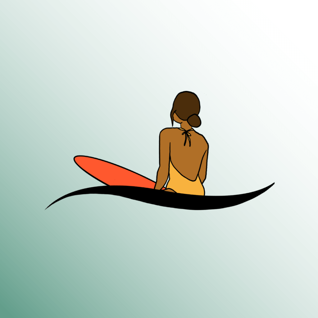 girl on surfboard 2